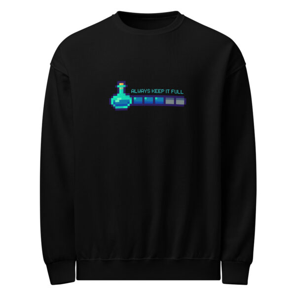 Always Keep It Full Mana Bar - Crew Neck Sweatshirt - Image 3