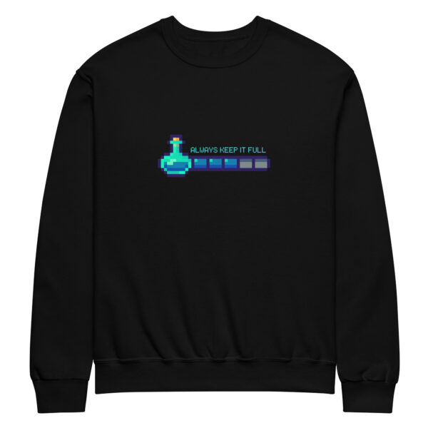 Always Keep It Full Mana Bar - Crew Neck Sweatshirt - Image 5