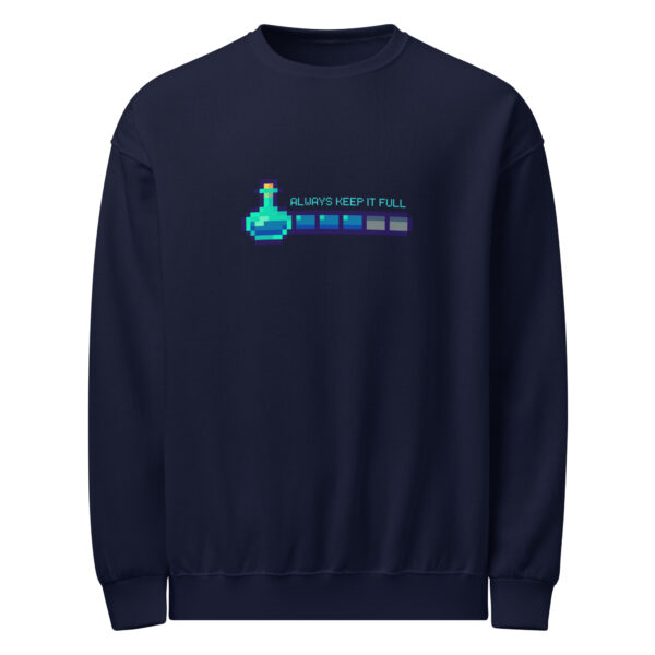 Always Keep It Full Mana Bar - Crew Neck Sweatshirt - Image 2