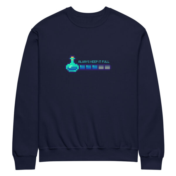 Always Keep It Full Mana Bar - Crew Neck Sweatshirt - Image 7