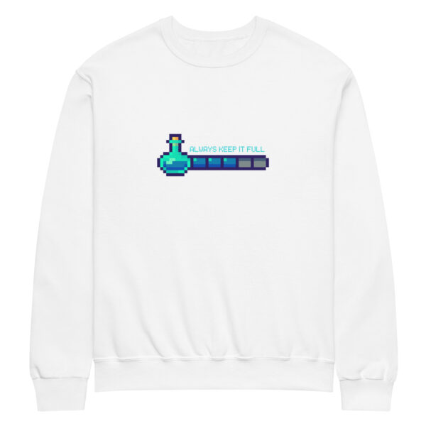 Always Keep It Full Mana Bar - Crew Neck Sweatshirt - Image 11