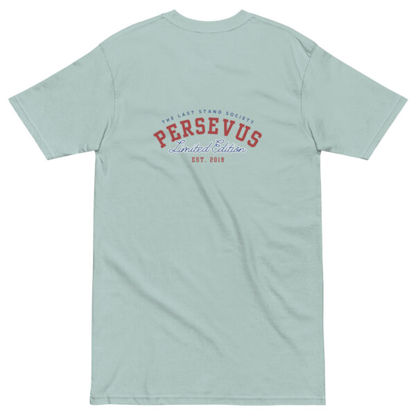 Vintage Style Persevus & TLSS Established - Men’s premium heavyweight tee - Image 6