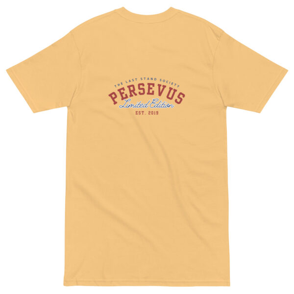 Vintage Style Persevus & TLSS Established - Men’s premium heavyweight tee - Image 8